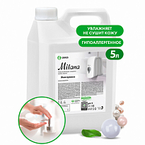 GRASS Крем-мыло жидкое увлажняющее "Milana жемчужное" (канистра 5кг) /4шт 126205